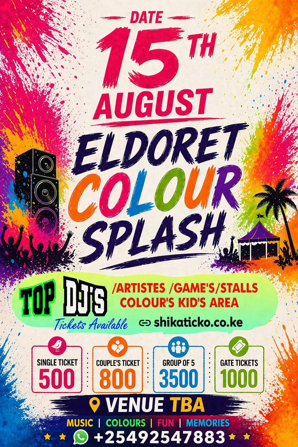 Eldoret Colour Splash