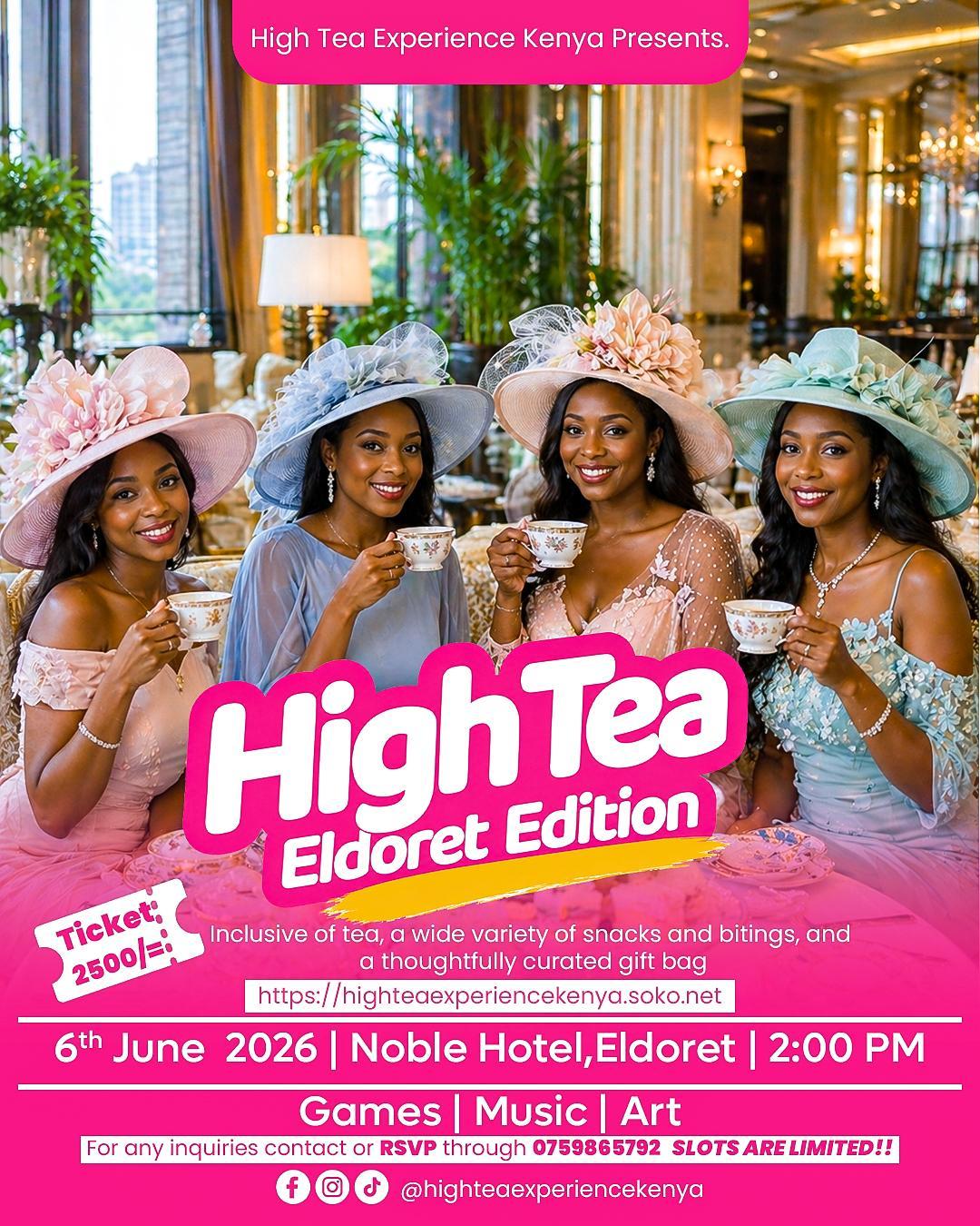 High Tea Eldoret Edition